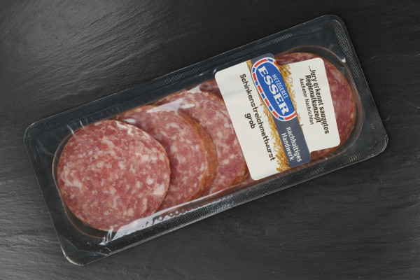 Schinkenstreichmettwurst Grob