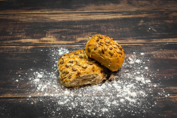 Kürbiskernbrötchen 2 Stück