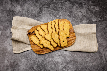 Butterspekulatius mit Vollmilchschokolade