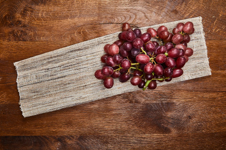 Trauben rot